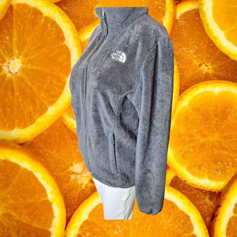 The North Face Women's Charcoal Black Osolita Full Zip Jacket Size S
